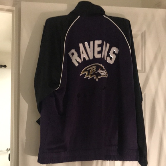 🏈 BALTIMORE RAVENS G3 4 HER TRACK JACKET NWT! WOMENS XL, FIRST 2 PICS ARE STOCK - Picture 5 of 12